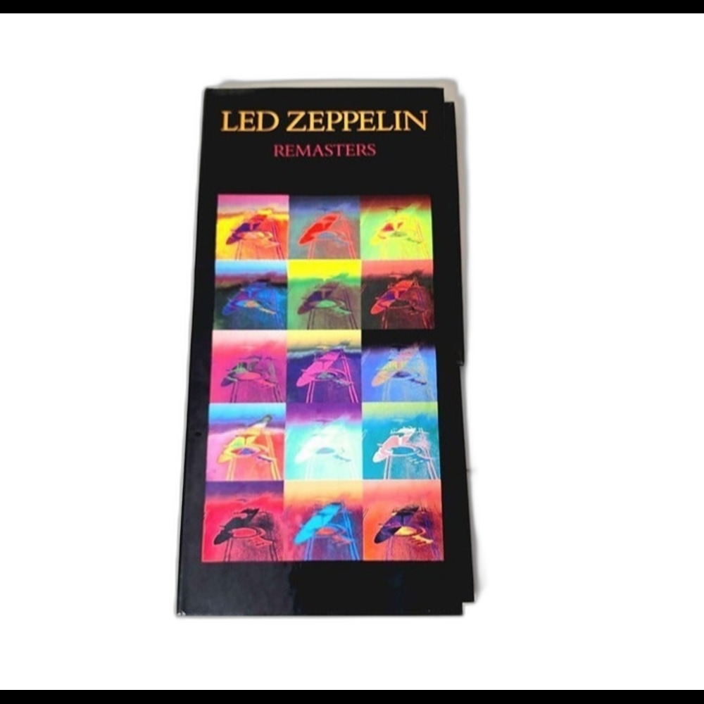Led Zeppelin Remasters 3 CD Compact Disc Boxed Set Rock Music Vintage 90s Audio